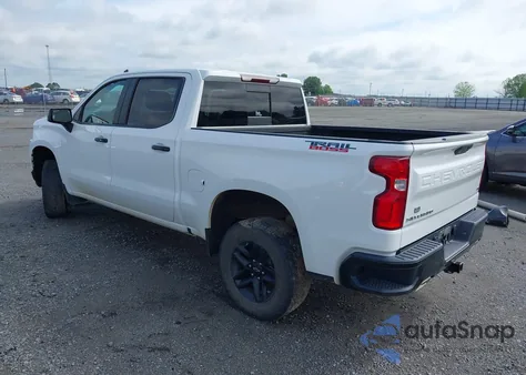 2020 Chevrolet Silverado 1500 4Wd Short Bed Lt Trail Boss из США, поврежденный, VIN 3GCPYFED8LG192676